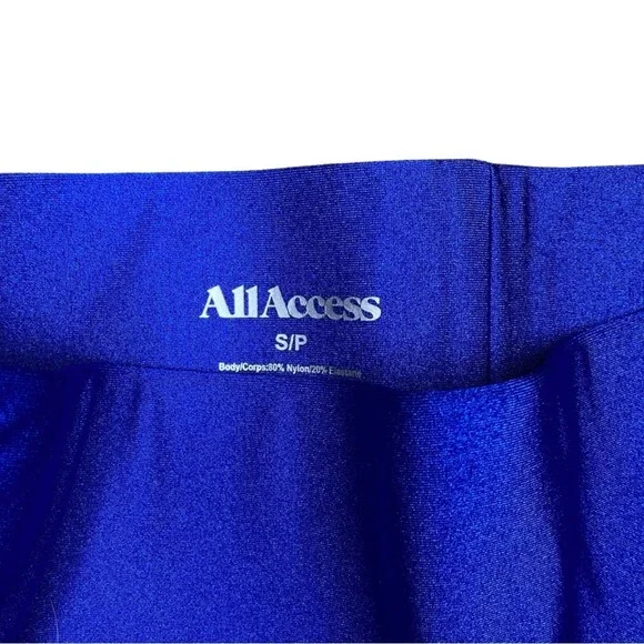 All Access Center Stage Leggings Royal Blue Small - Picture 6 of 8